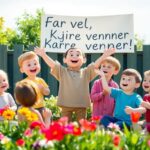 Farvel dikt barnehage